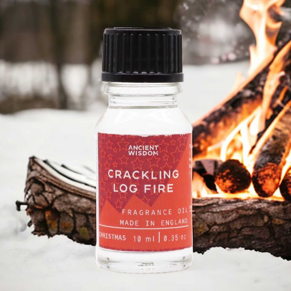 10ml Crackling Log Fire Fragrance Oil