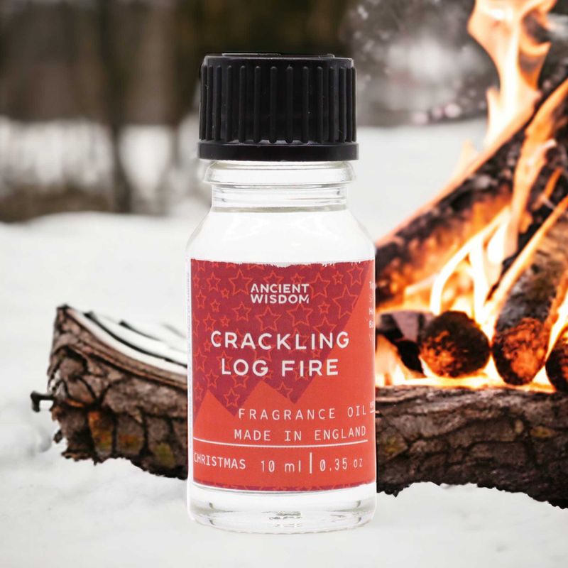 10ml Crackling Log Fire Fragrance Oil