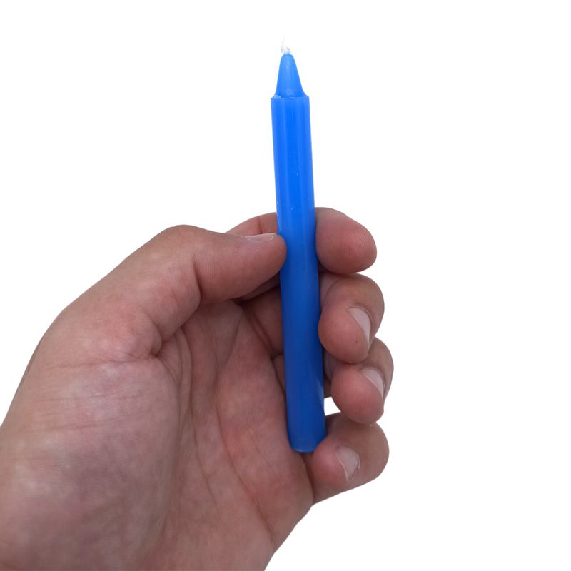 Manifest Magic Candles (set of 12) - Blue - Throat Chakra