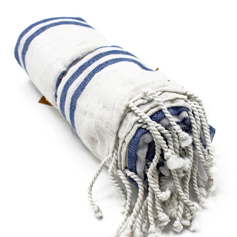 Hamman Spa Towel - Ocean Blue - 90x170cm