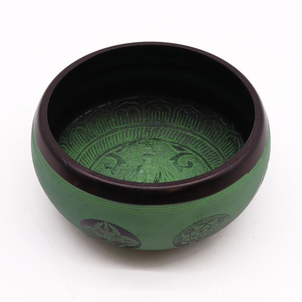 Earth Power Singing Bowl - Mandala Buddha - 16cm