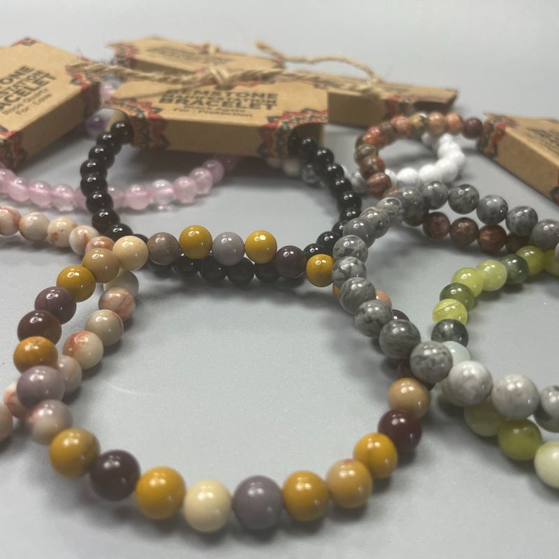 Gemstone Manifestation Bracelet - Starter (4 of Each)
