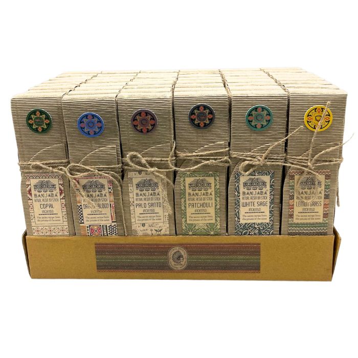 Ritual Resin on Stick - Display Pack (8x12 fragrances)