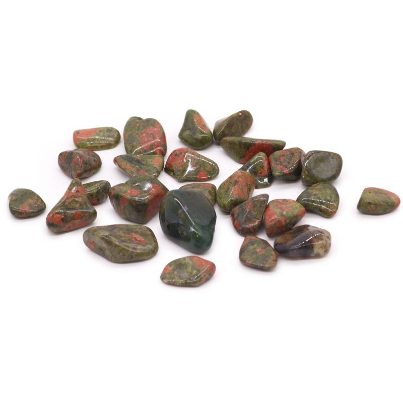 M Tumble Stone - Unakite