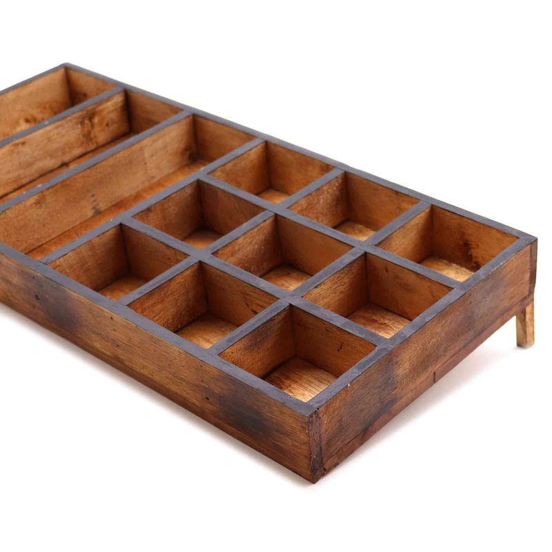 Display Tray - 12 (3x1 & 3x3) Compartments