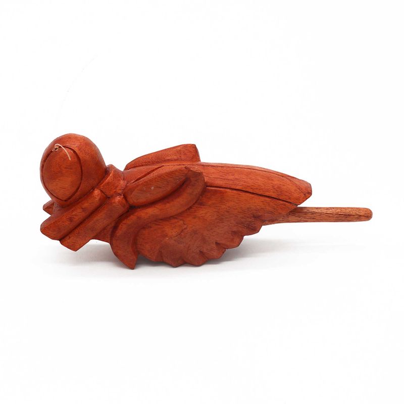 Chirping Wooden Grasshopper