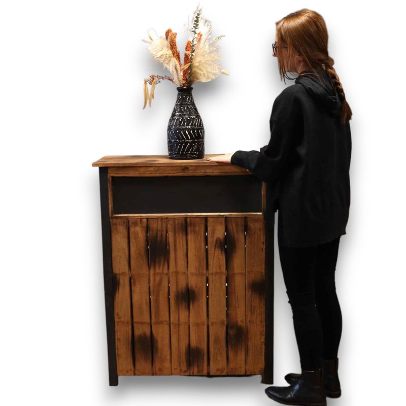 Pay Point Stand-up Table with Blackboard
