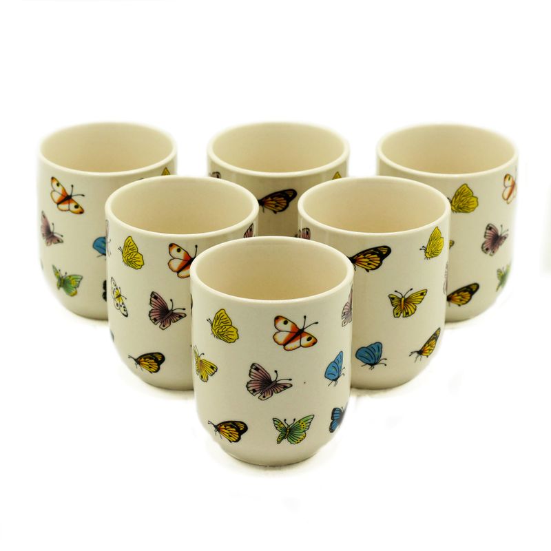 Herbal Tea Cup - Butterflies
