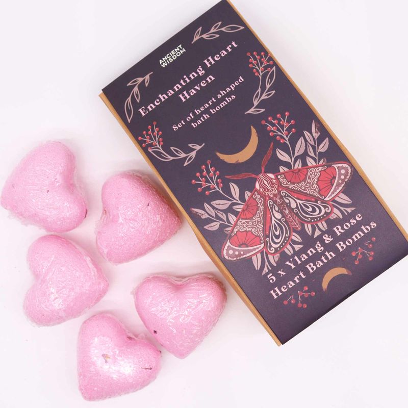 Enchanting Heart Haven Bath Heart Gift Set