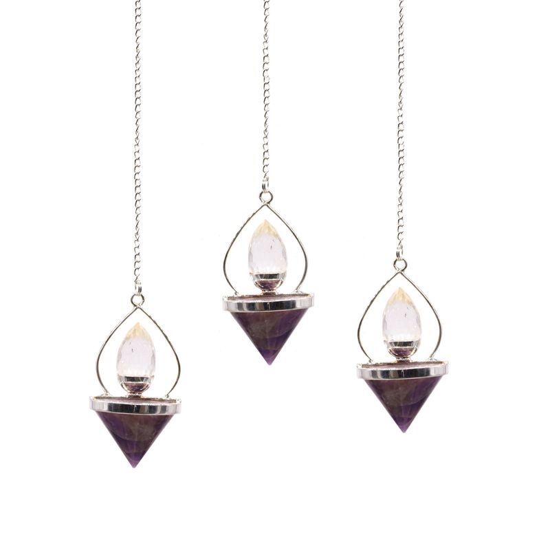 Gemstone Lantern of Life Pendulum