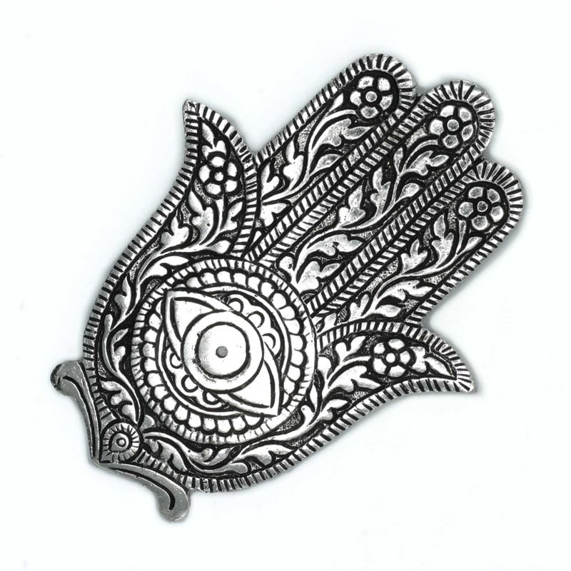 Hamsa Incense Holder 14cm
