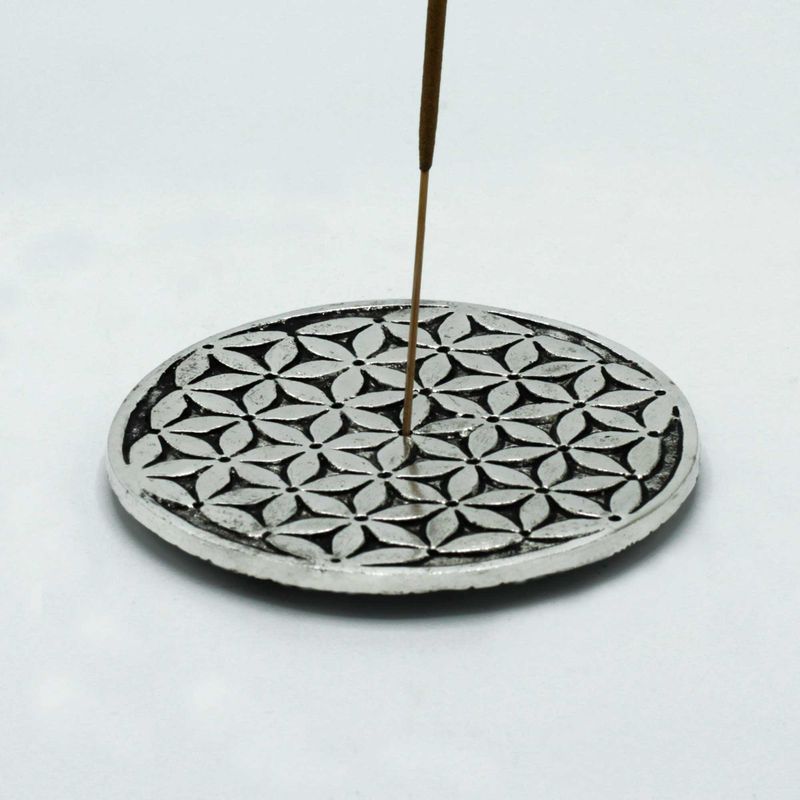 Flower of Life Incense Holder 11cm
