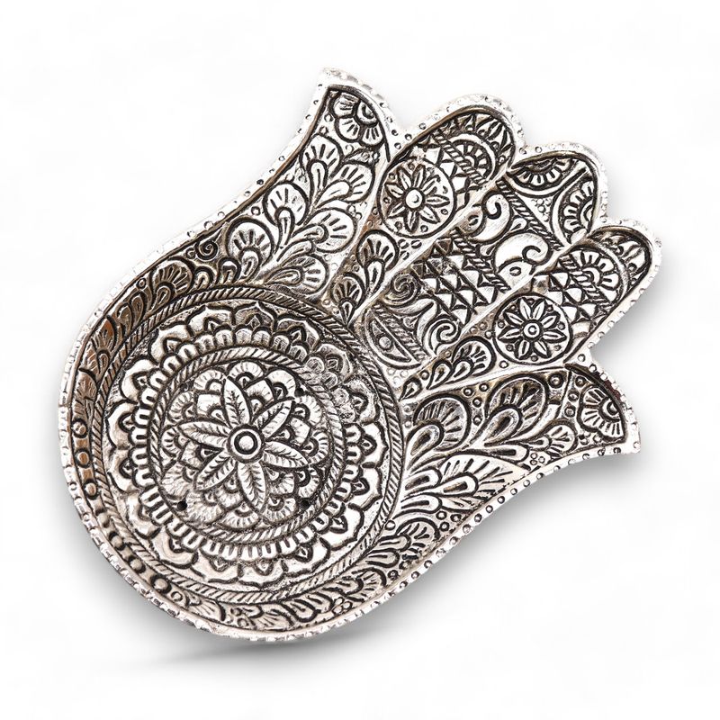 Large Hamsa  Incense Holder 18x13cm