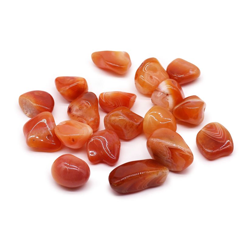 XL Tumble Stones - Carnelian