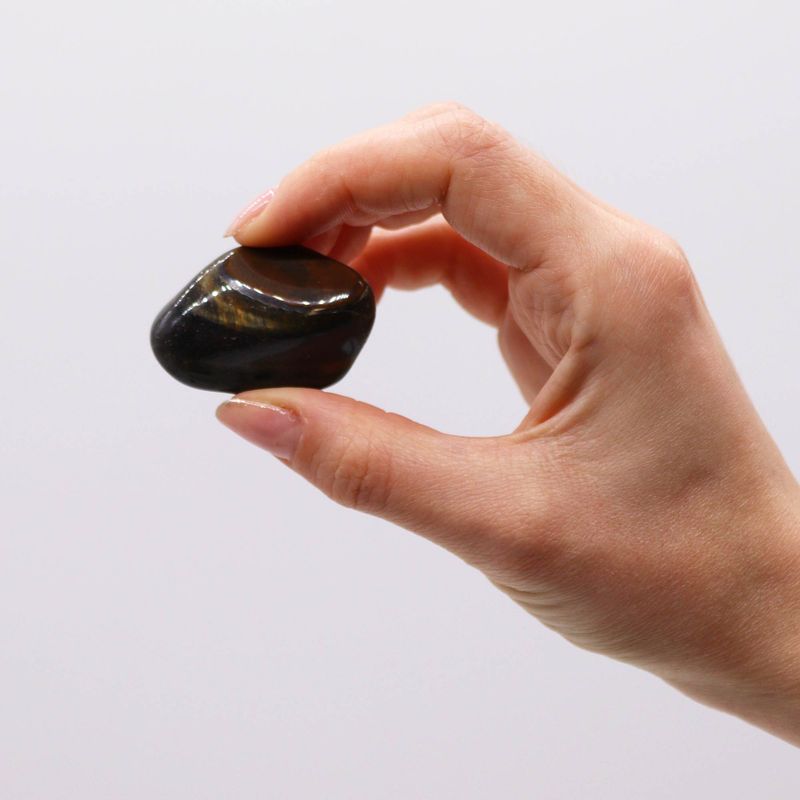 Large African Tumble Stones - Tigers Eye - Blue