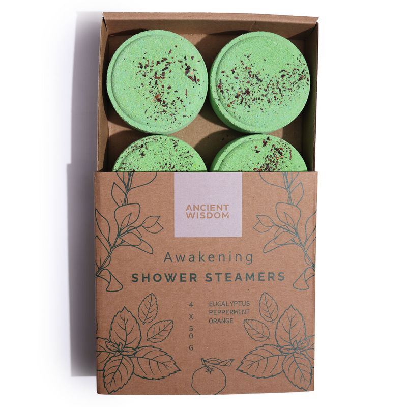 Set of Zen Shower Steamers - Therapy Wellness Gift Set - Awakening