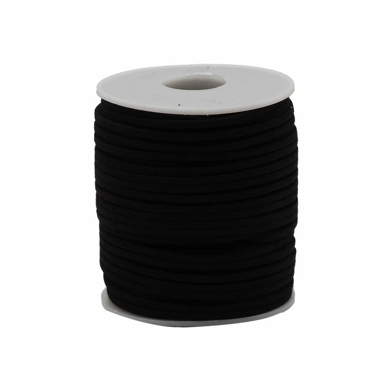 Bulk Roll Pendant Cord - 2.5mm x 45m - Black A001
