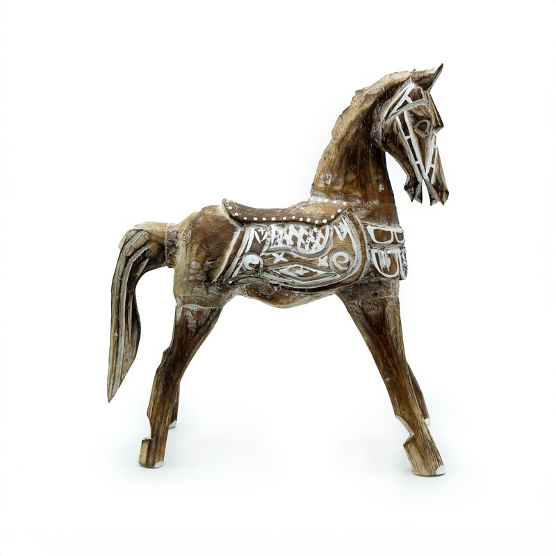 Medium Antique Horse 25cm high