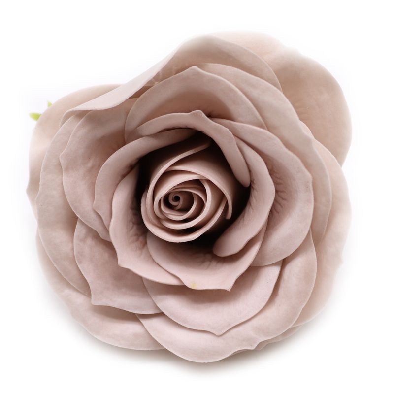 Craft Soap Flower - Lrg (7-Layer) Vintage Rose - Somersett Beige