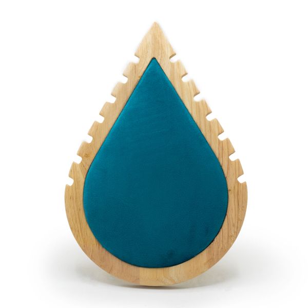 Large Teardrop Necklace Display 26x18cm