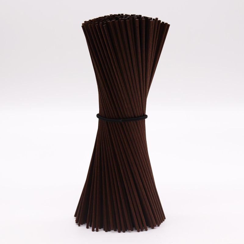 3mm x 25cm Bundle Fibre Reeds - (aprox 250) - Chocolate