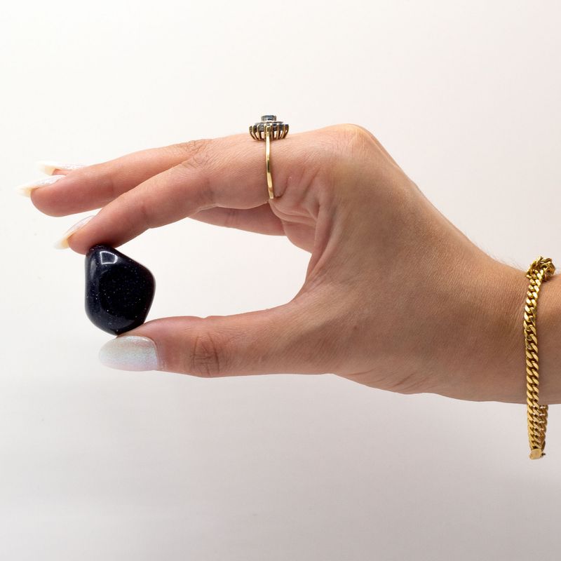 Tumble Stones - Blue Goldstone