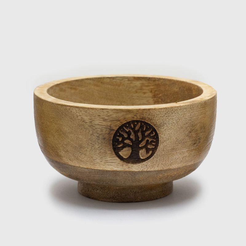 Small Ritual Bowl Incense Cone Holder 11x6.cm - (asst esoteric)