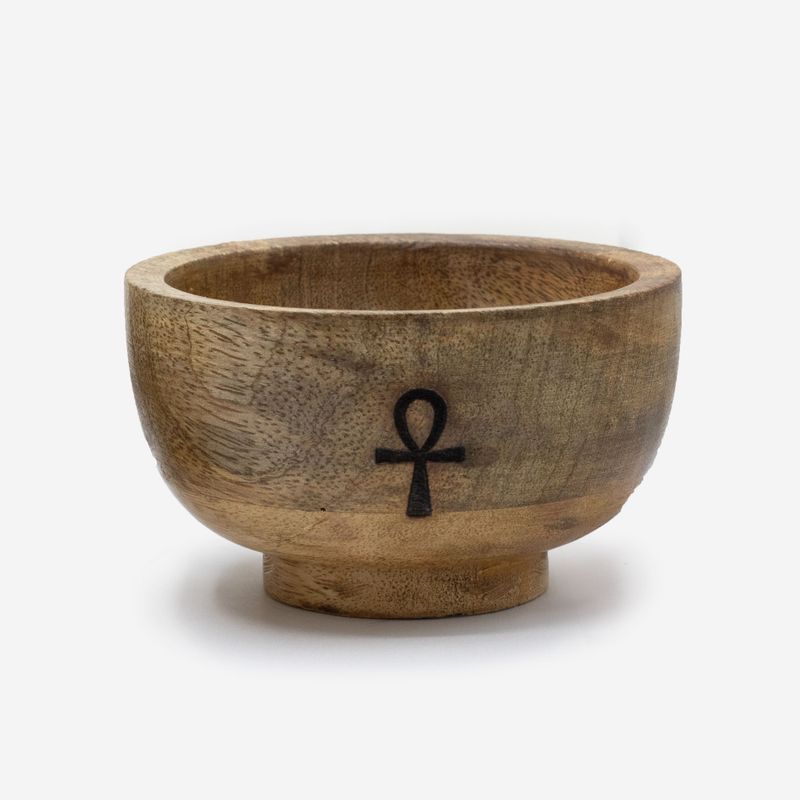 Small Ritual Bowl Incense Cone Holder 11x6.cm - (Asst Pentagon etc)