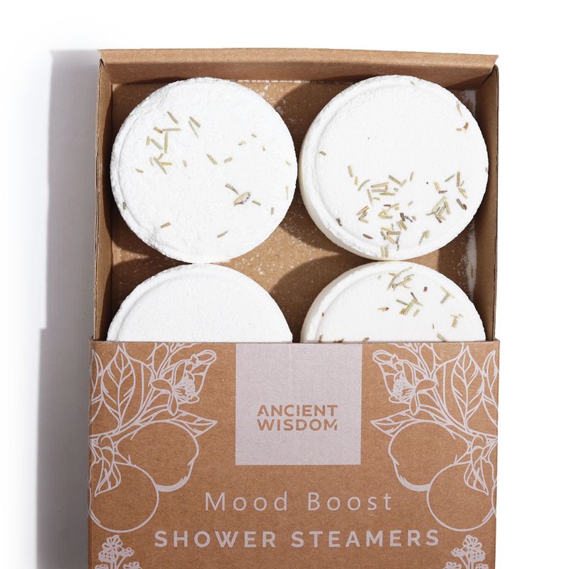 Set of Zen Shower Steamers - Therapy Wellness Gift Set - Mood Boost
