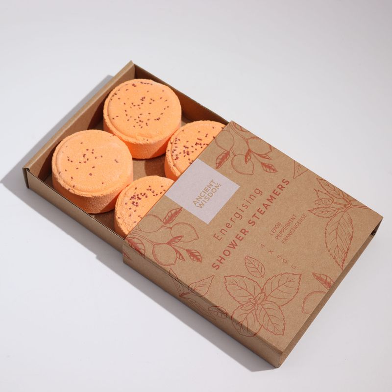 Set of Zen Shower Steamers - Therapy Wellness Gift Set - Energising