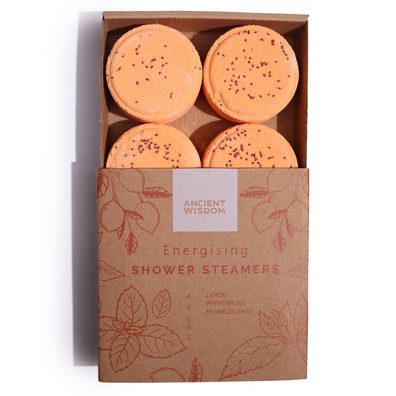 Set of Zen Shower Steamers - Therapy Wellness Gift Set - Energising