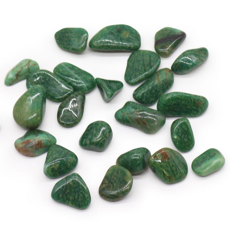 African Gemstone Quartz - Green - Size 5 - 16mm (KG)
