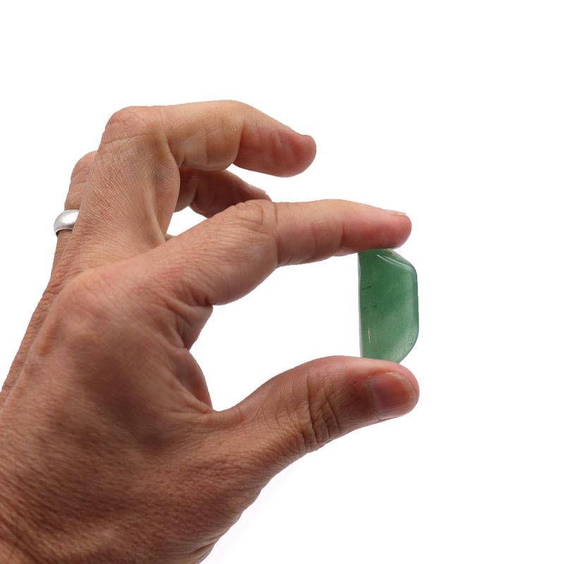 M Tumble Stone - Quartz Green