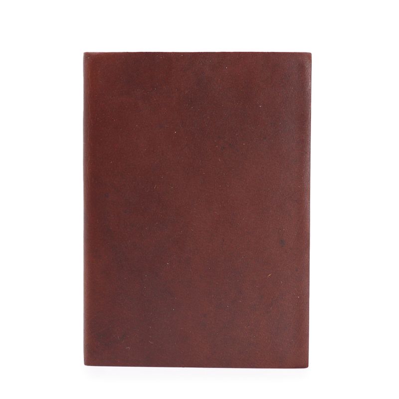 Med Dark Tan Daily Notebook - 100 Lined Pages - 5x7"
