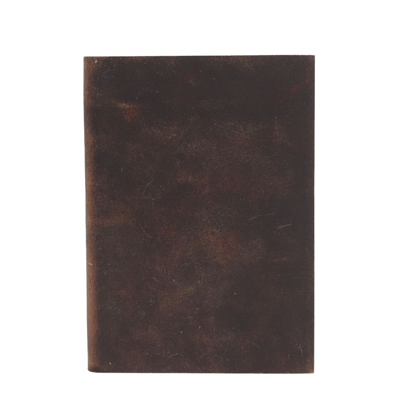 Black Tan Daily Notebook - 100 Lined Pages - 5x7"