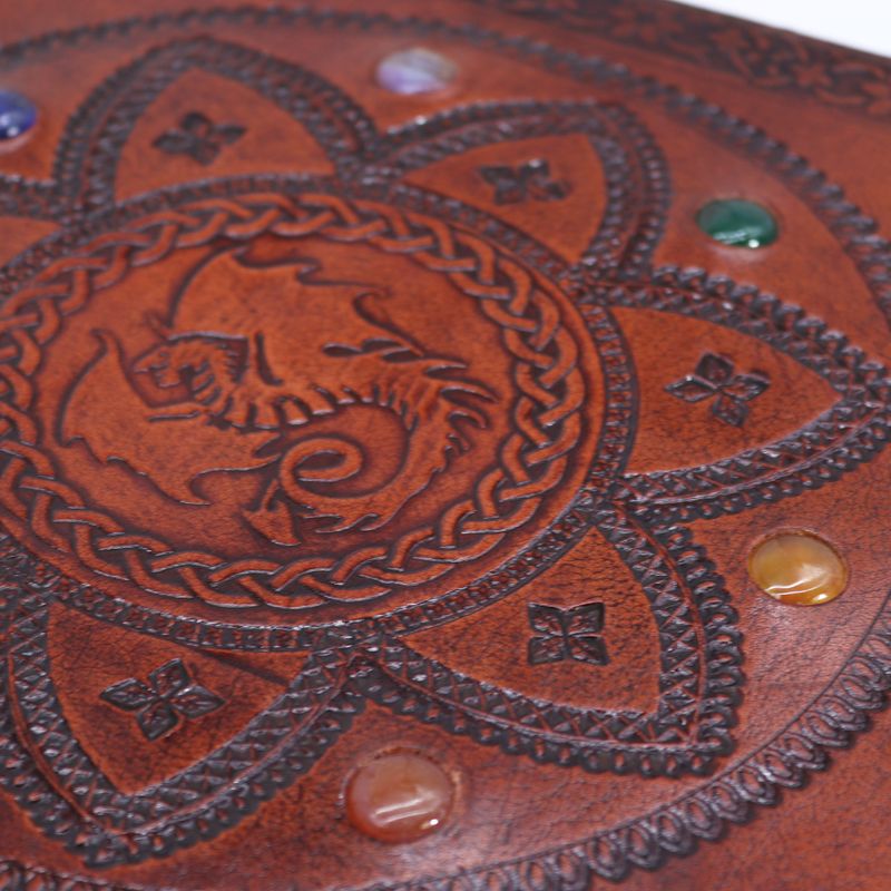 Huge Tomb Book - Charkra Stones Dragon Mandala 100 Pages - 10x13.4"