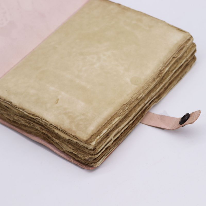 Checkmate Book - Light Tan - 200 pages decle-edged - 6x8"