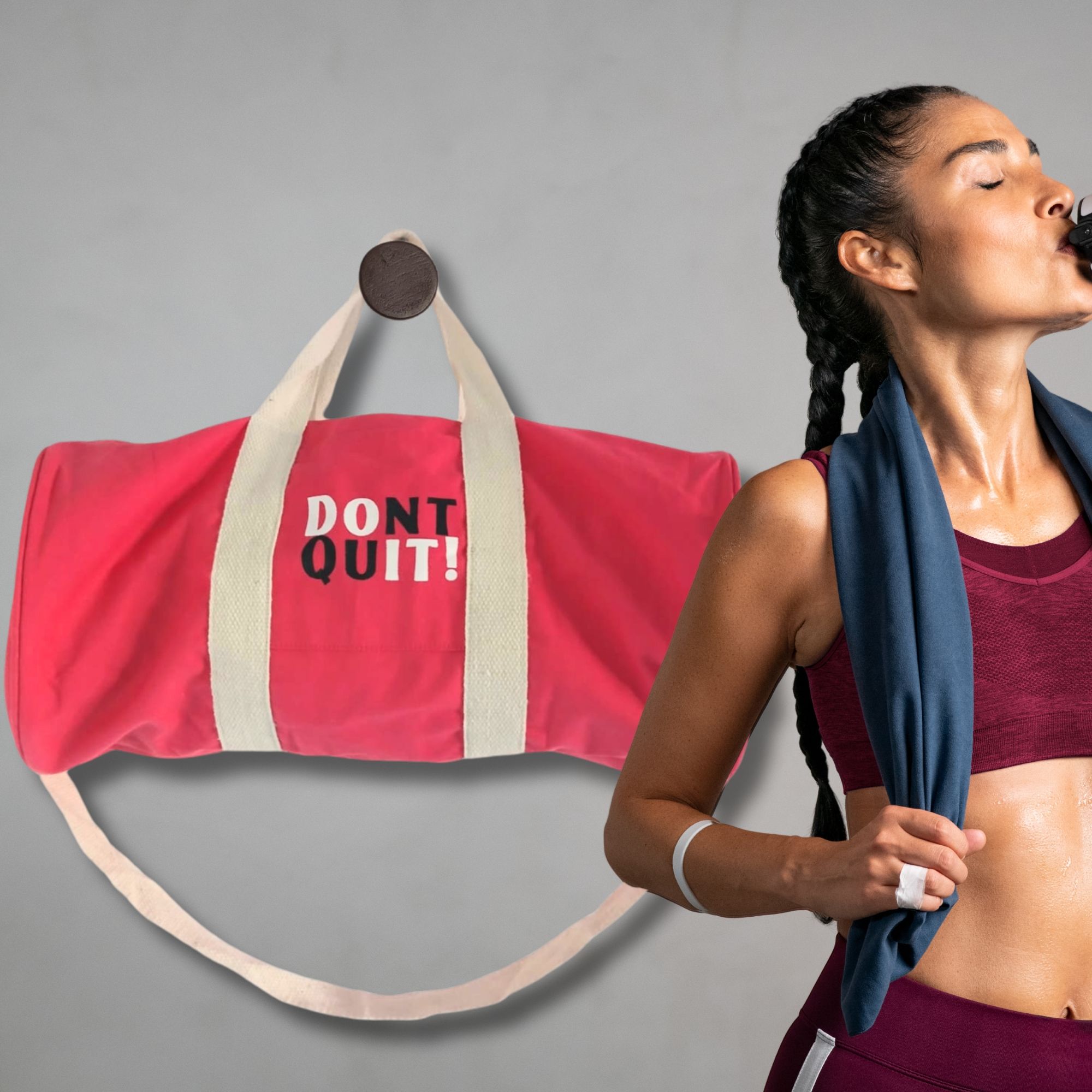 Cotton Canvas Gym Bags