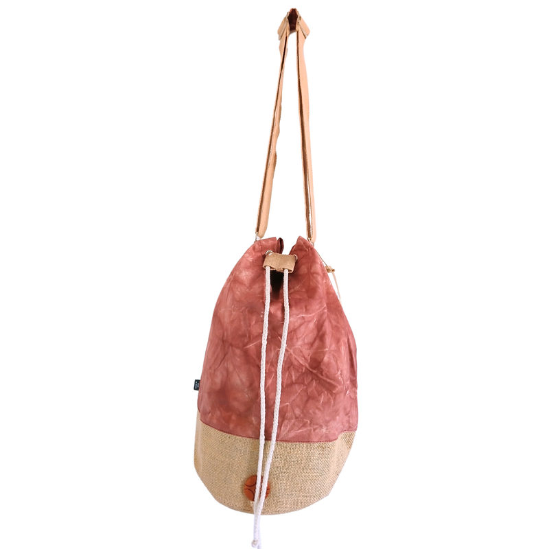 All Natural Backpack - Terracotta Stonewash - Hamsa