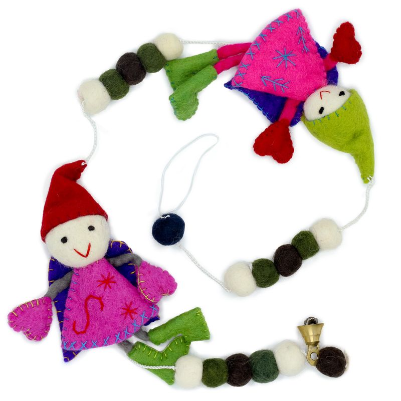 Felt Wall Hanging - Fairy Angels