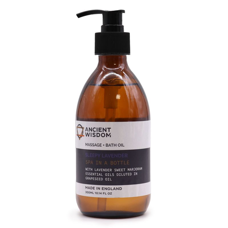 Sleepy Lavender Massage and Bath Oil - 300ml