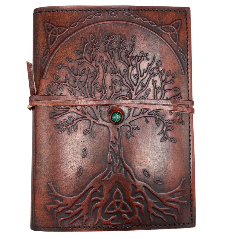 Small Tree of Life - wrap and stone decor - 7x5" - 160 pages