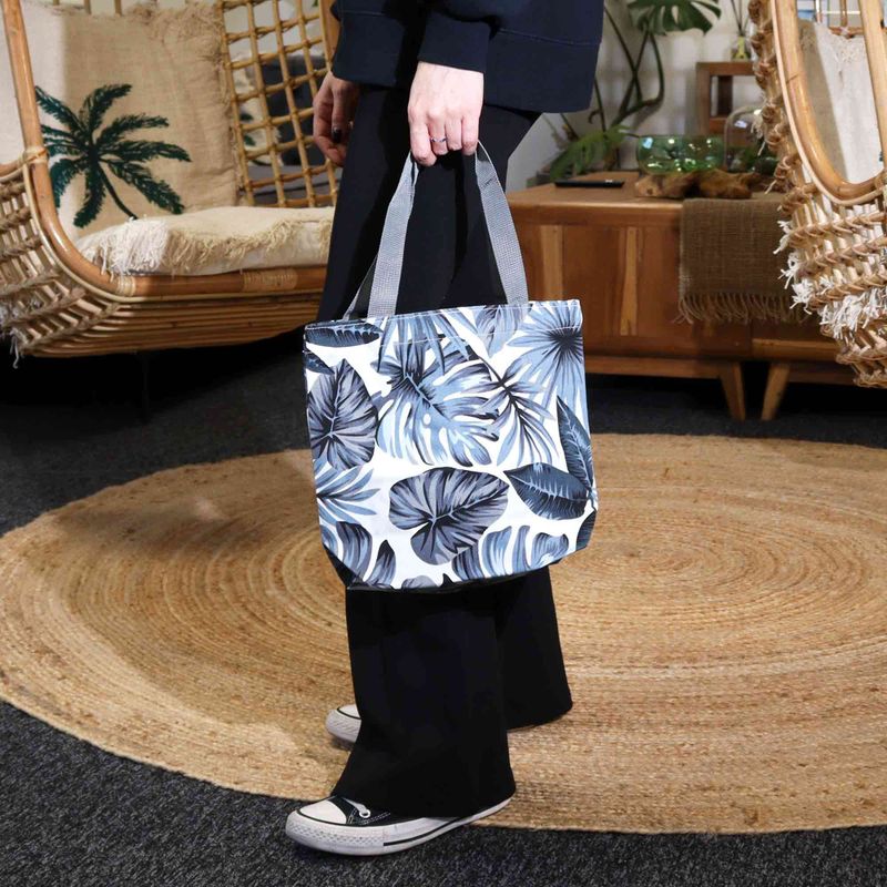 Tropical Handy Quick Shop Bag - (3x2 assorted designs) - 32x23x10cm