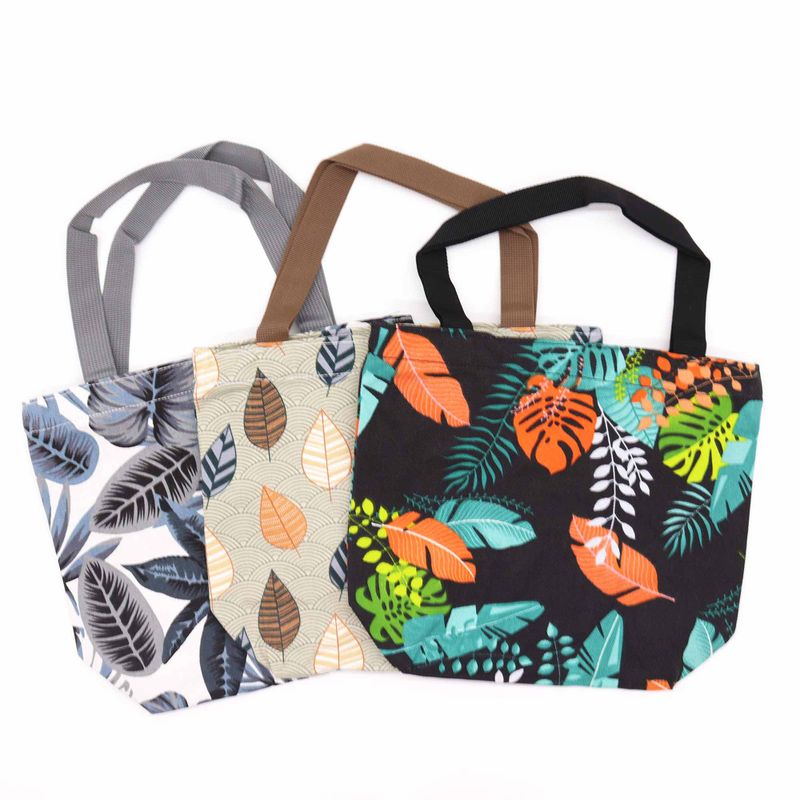 Tropical Handy Quick Shop Bag - (3x2 assorted designs) - 32x23x10cm