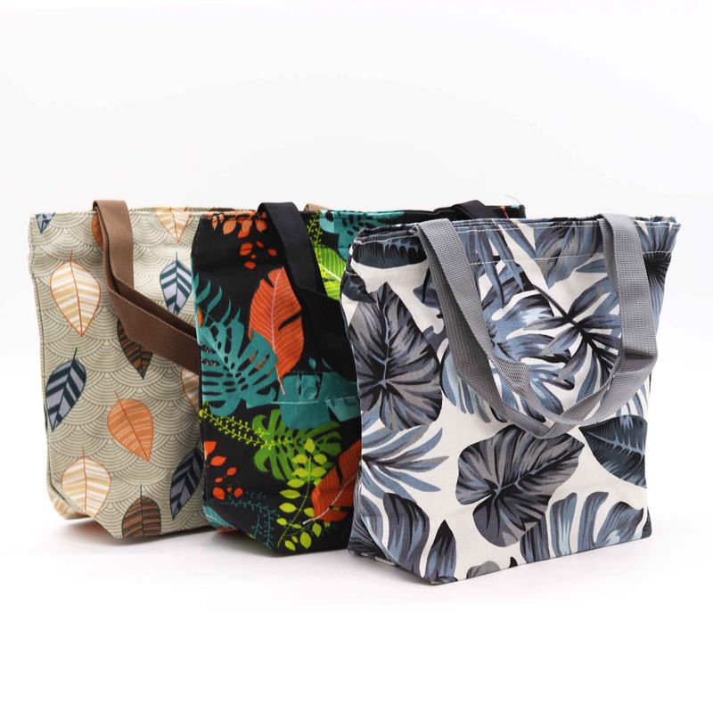 Tropical Handy Quick Shop Bag - (3x2 assorted designs) - 32x23x10cm