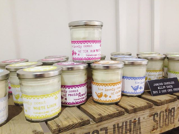 Jam Jar Candle - Coffee and Walnut