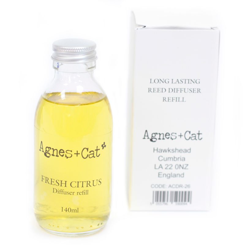 140ml Reed Diffuser Refill - Fresh Citrus