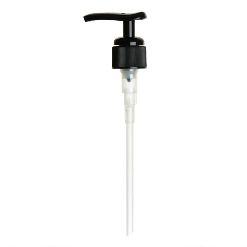 Pump for Glass Medicine Bottle Black - Plastic Black 28mm
