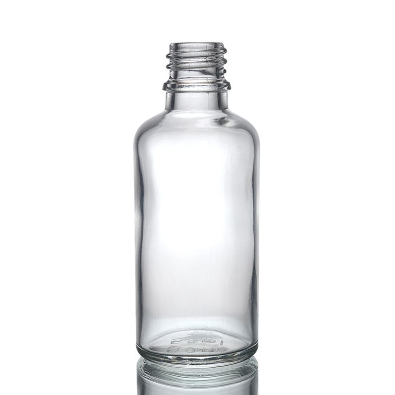 50ml Clear Glass Dropper Bottle