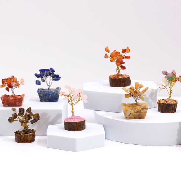 Mini Gemstone Trees